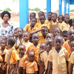 In Nayorku im Norden Ghanas hat HiBeKi e.V. aus Bad Salzdetfurth die „Hope of Life“-Schule aufgebaut, die heute 148 Kinder aus sozial benachteiligten Familien besuchen. Foto: HiBeKi e.V.